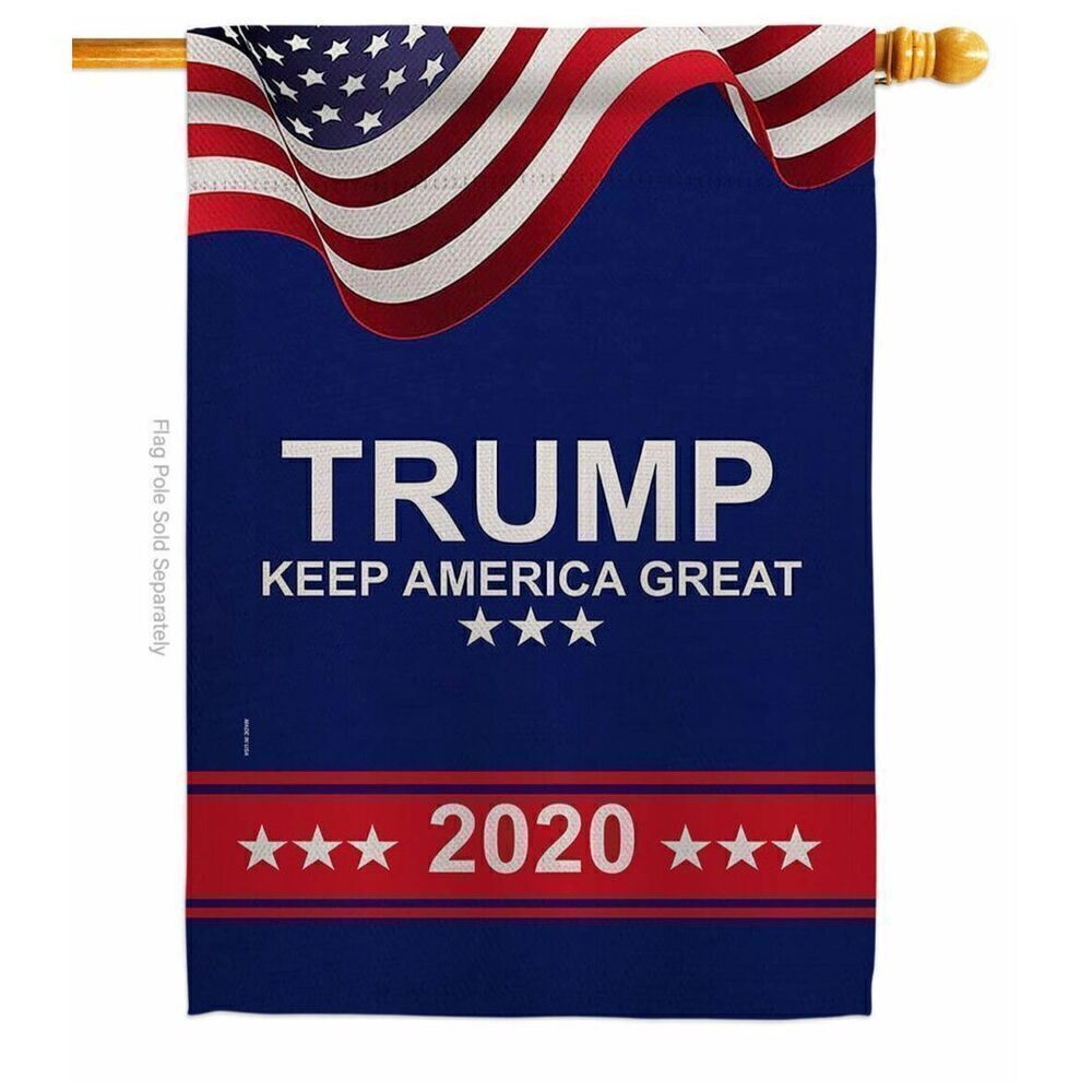 Brand New Donald Trump Campaign Make America Great Full Sz Outdoor Garden Flag